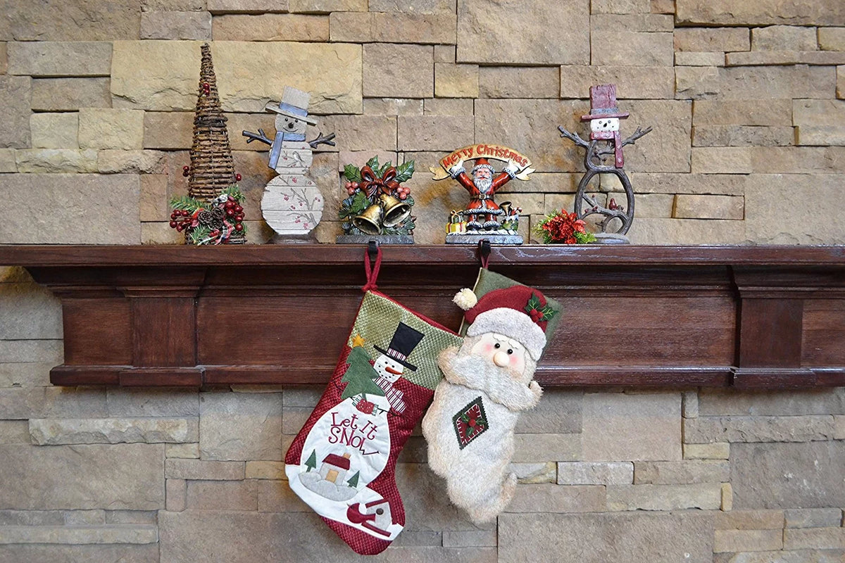 inches, Holder, Designed, 3.5 Christmas Hook, 7 Cast X Durable Measures lbs, 5.5 Iron Strong Perfect (Bell) Decor, Weighs Lulu and Stocking