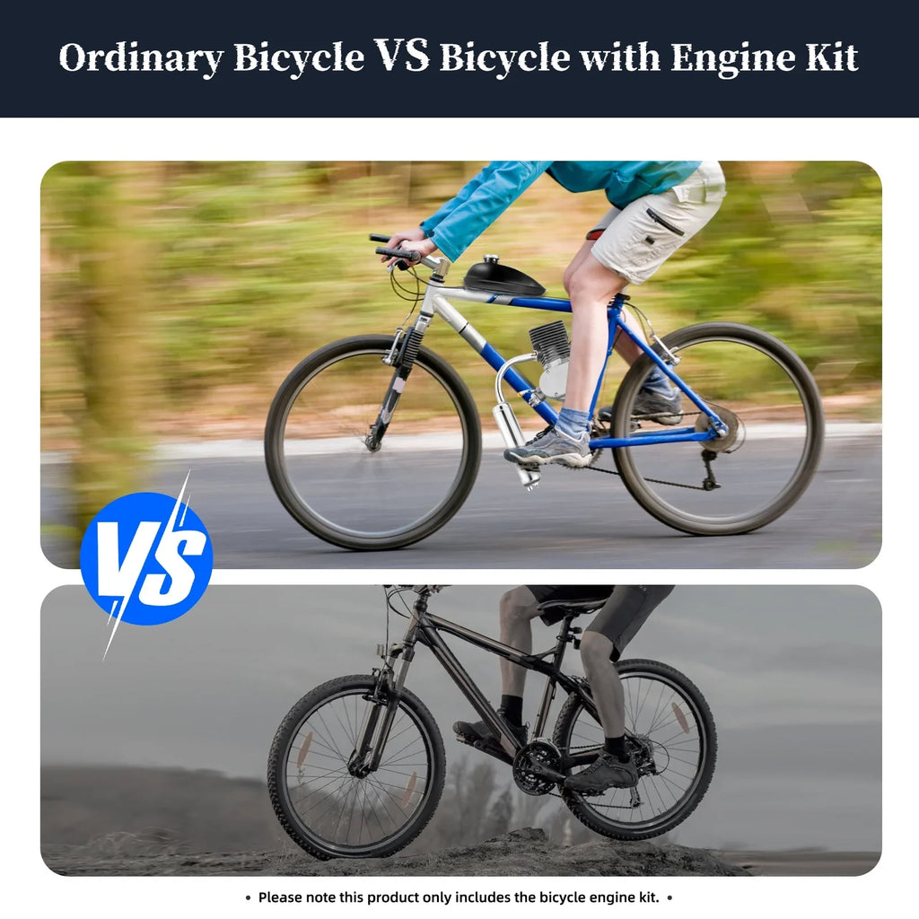 Kit Set Bike Full /28" for Engine Engine Most 100CC Bicycle Kit Stroke Motorized 2 Petrol Miumaeov Gas Bicycle 26"