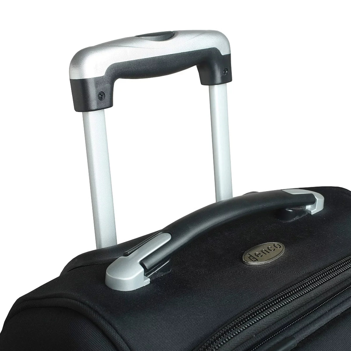Softside Suitcase Cyclones Rolling Iowa Carry-On State MOJO 21" Black