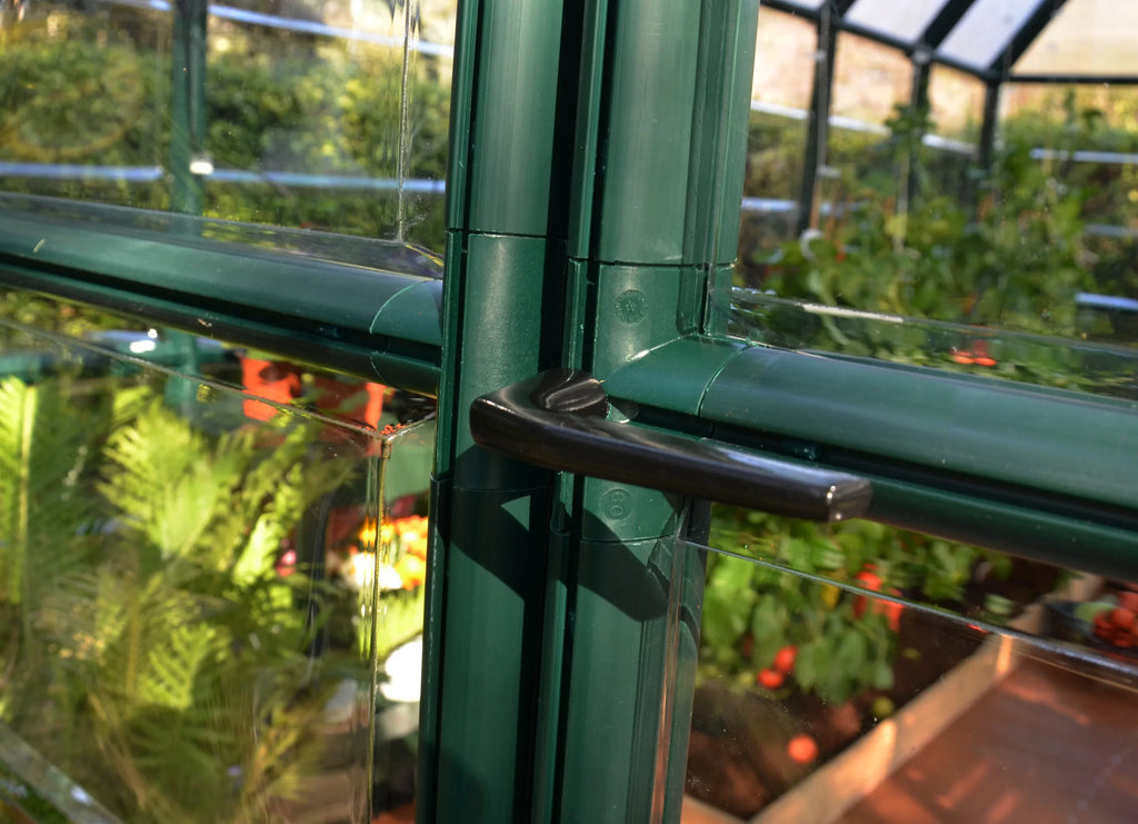 Gardener Grand 8' Palram Clear Green - Vents Greenhouse 2 Walk-In 12' - x Canopia - with Roof