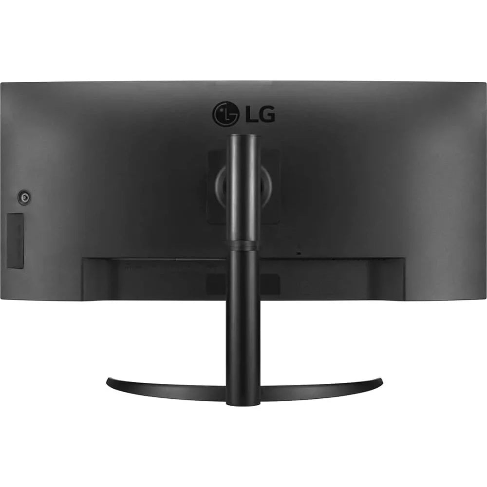 with LAN Box Open and (RJ-45) 34" QHD Curved 10 USB HDR Type-C Built-in-KVM-Monitor 34WQ75C-B IPS UltraWide LG