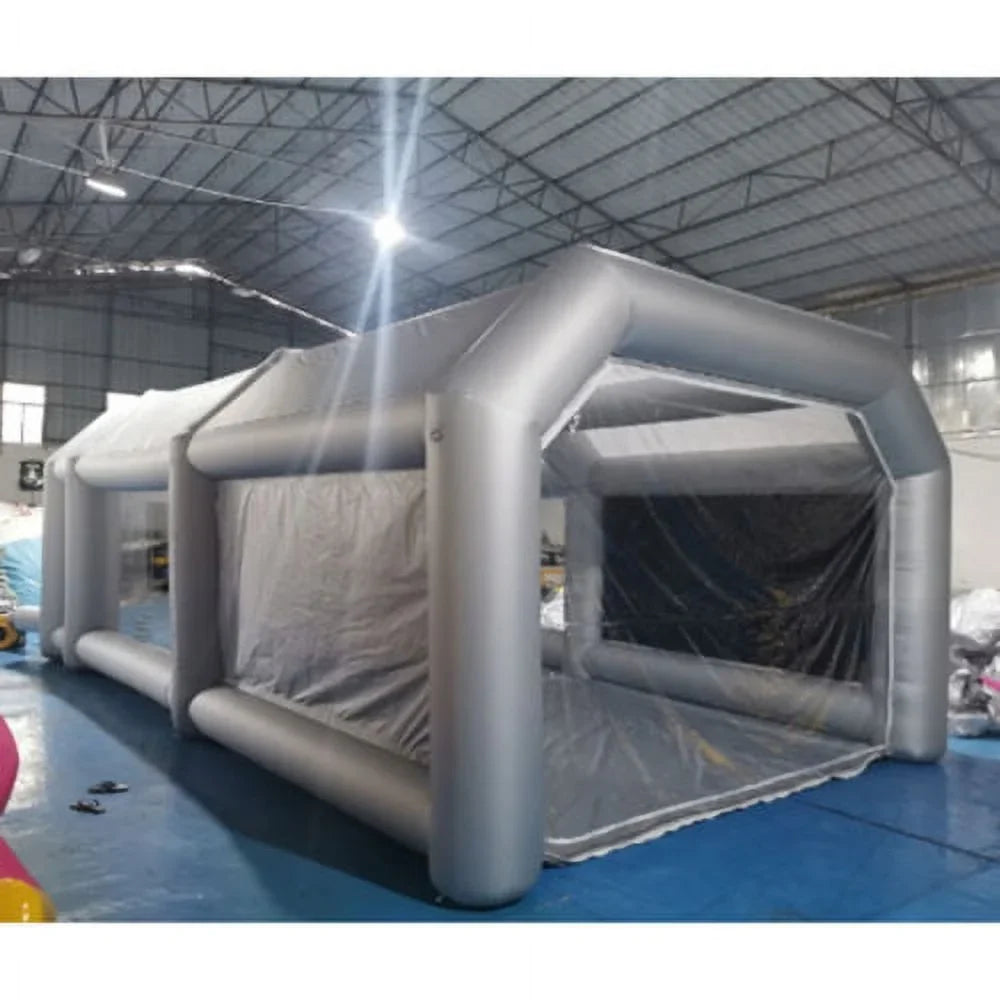 Paint Car Filter Tent Booth Inflatable Spray Cabin 28x15x10FT Portable Air