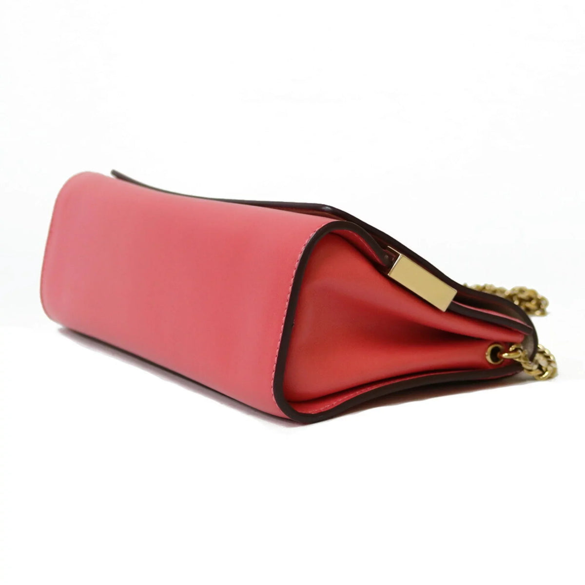 Chloe Bag Chloé Leather Pre-Owned Shoulder (Fair) Women's Pink