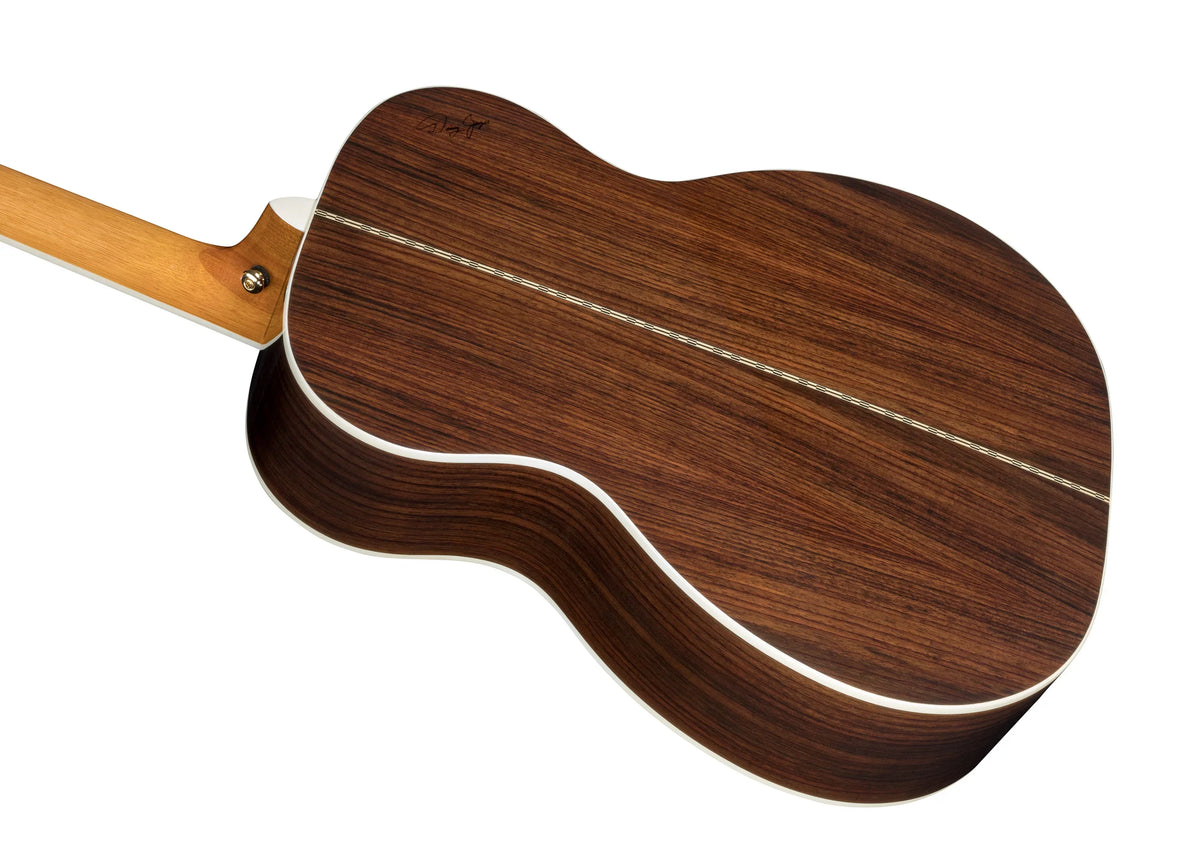 Guitar ZAD80 Solid dimension Natural Finish Acoustic "OM" Zager - Smaller Cedar/Rosewood