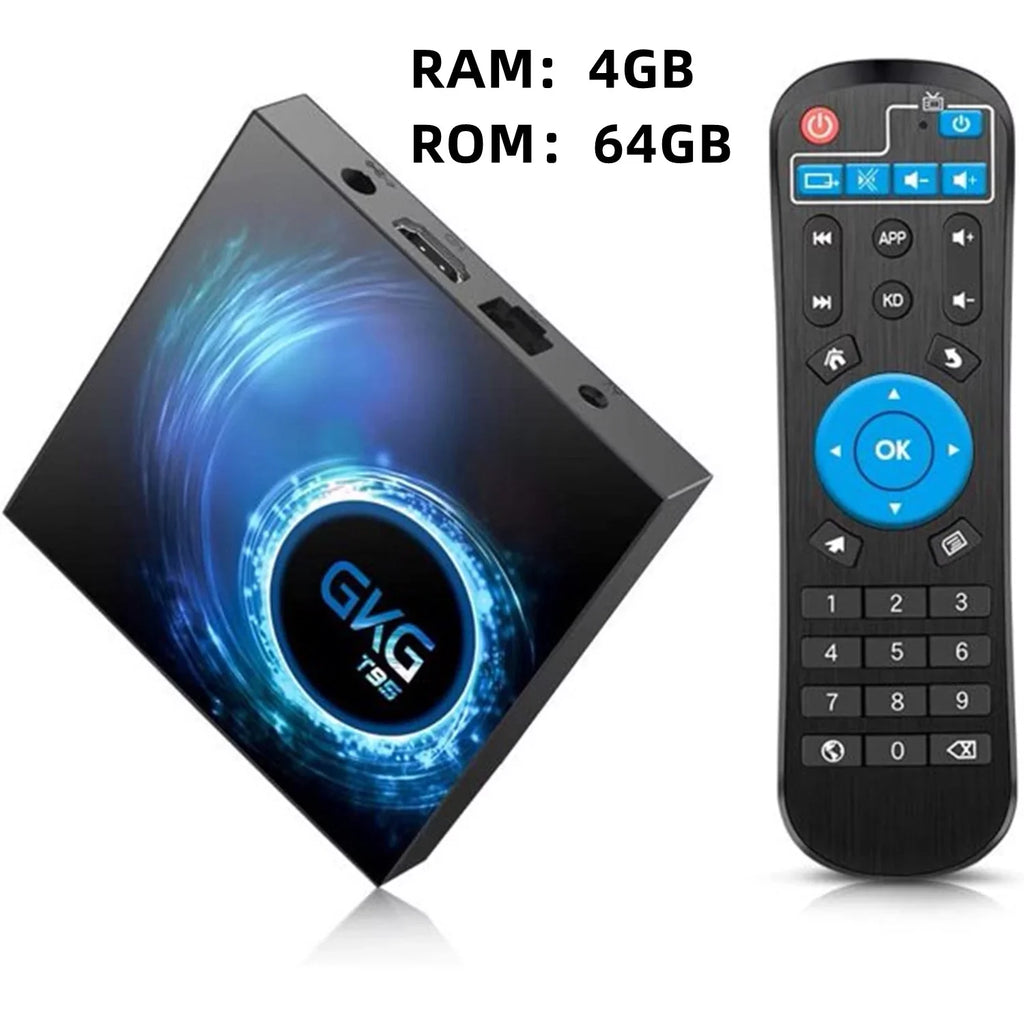 Ease Media, - Box JahyShow Android 10.0 TV Living Room, 4GB+64GB, Streaming T95 Quad-Core Smart