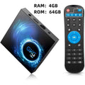 Ease Media, - Box JahyShow Android 10.0 TV Living Room, 4GB+64GB, Streaming T95 Quad-Core Smart