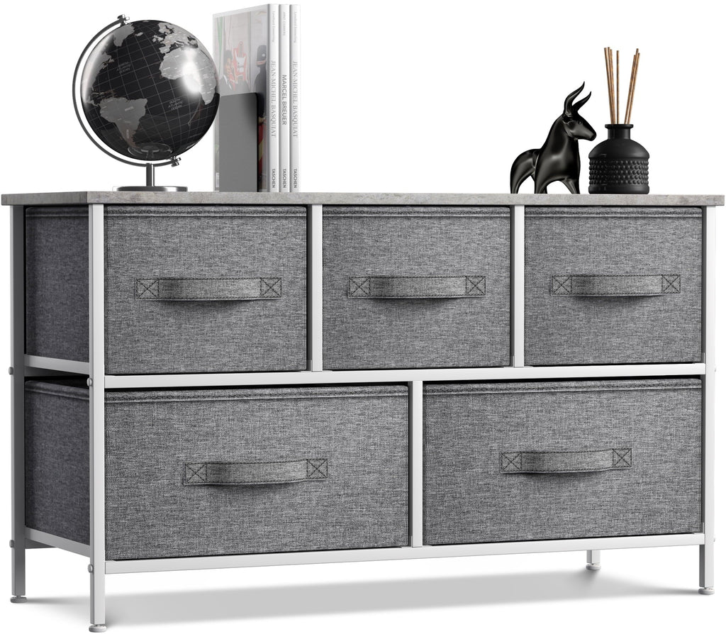 Storage Cube - Grey Dresser