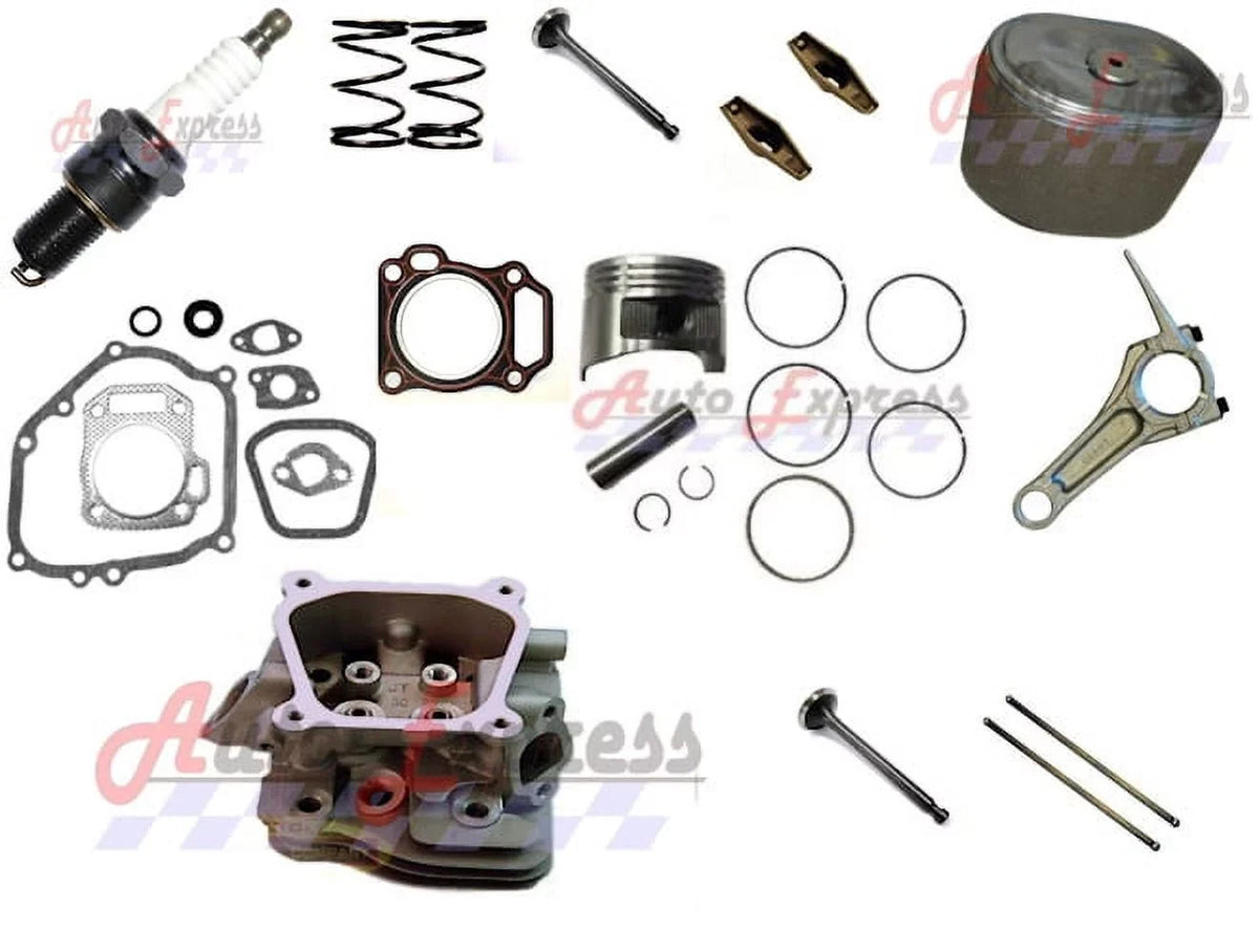 Kit Rod Fits Piston GX390 Rocker Air Head Connecting Cylinder 13HP Filter Honda Arms