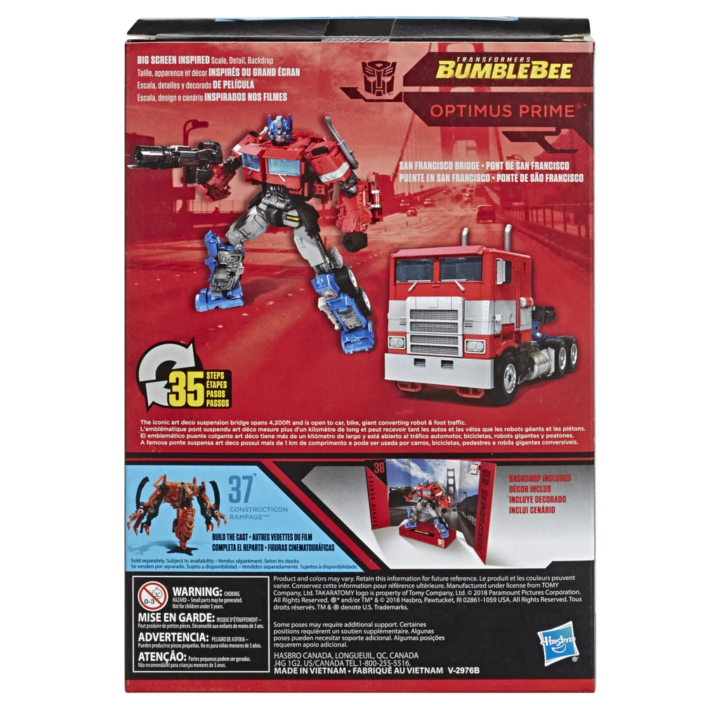 Series 38 Studio Class Voyager Optimus Transformers Figure Prime Action