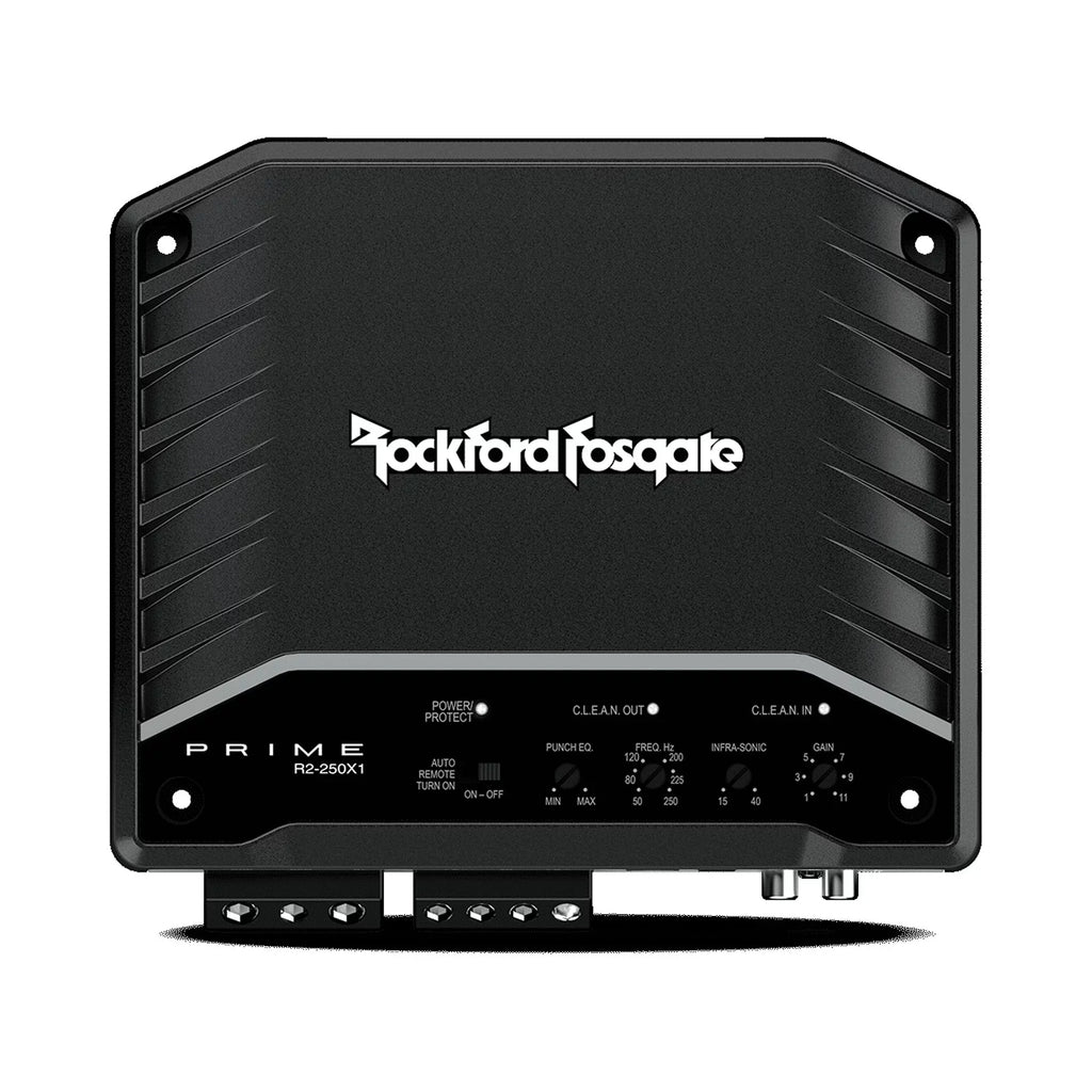 Mono Prime 250-Watt D Amplifier Class Fosgate Full Rockford Range R2-250X1