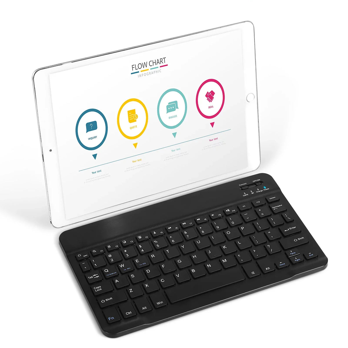 for Keyboard Slim Xiaomi - Combo Mouse Keyboard Mouse 2S and and Bluetooth All Mac/Tablet/iPad/PC/Laptop Ergonomic Ultra Onyx Full-dimension Bluetooth Enabled Black Mi Mix and Rechargeable