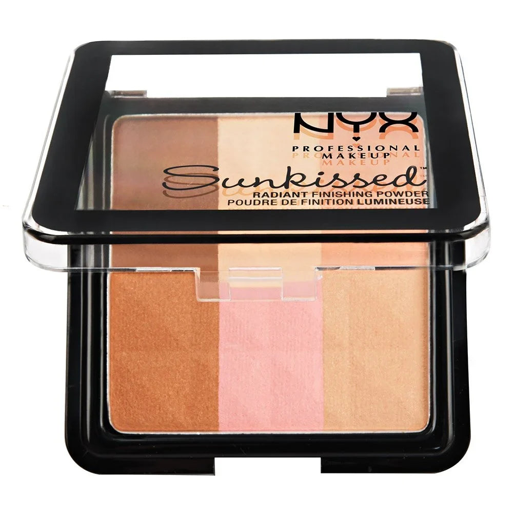 Makeup 0.43 Kissed, Finishing Professional Nyx Ounce Sun Radiant Powder,