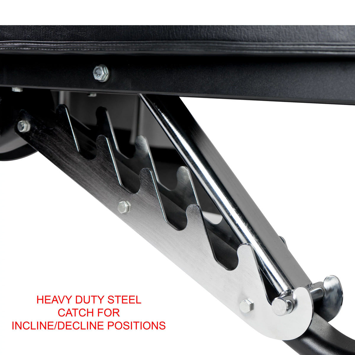 – Fitness Flat, Heavy 7 Nylon Decline Black Wheels Bench Duty Press, -DD-40 Including Incline, Bench Weight and Positions Adjustable with Valor