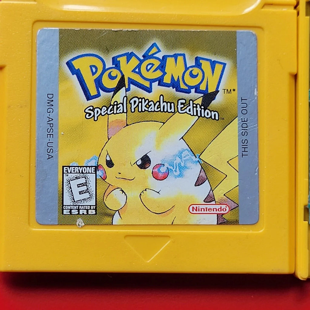 Edition: Pokemon Boy Pikachu Special Ed Yellow Game