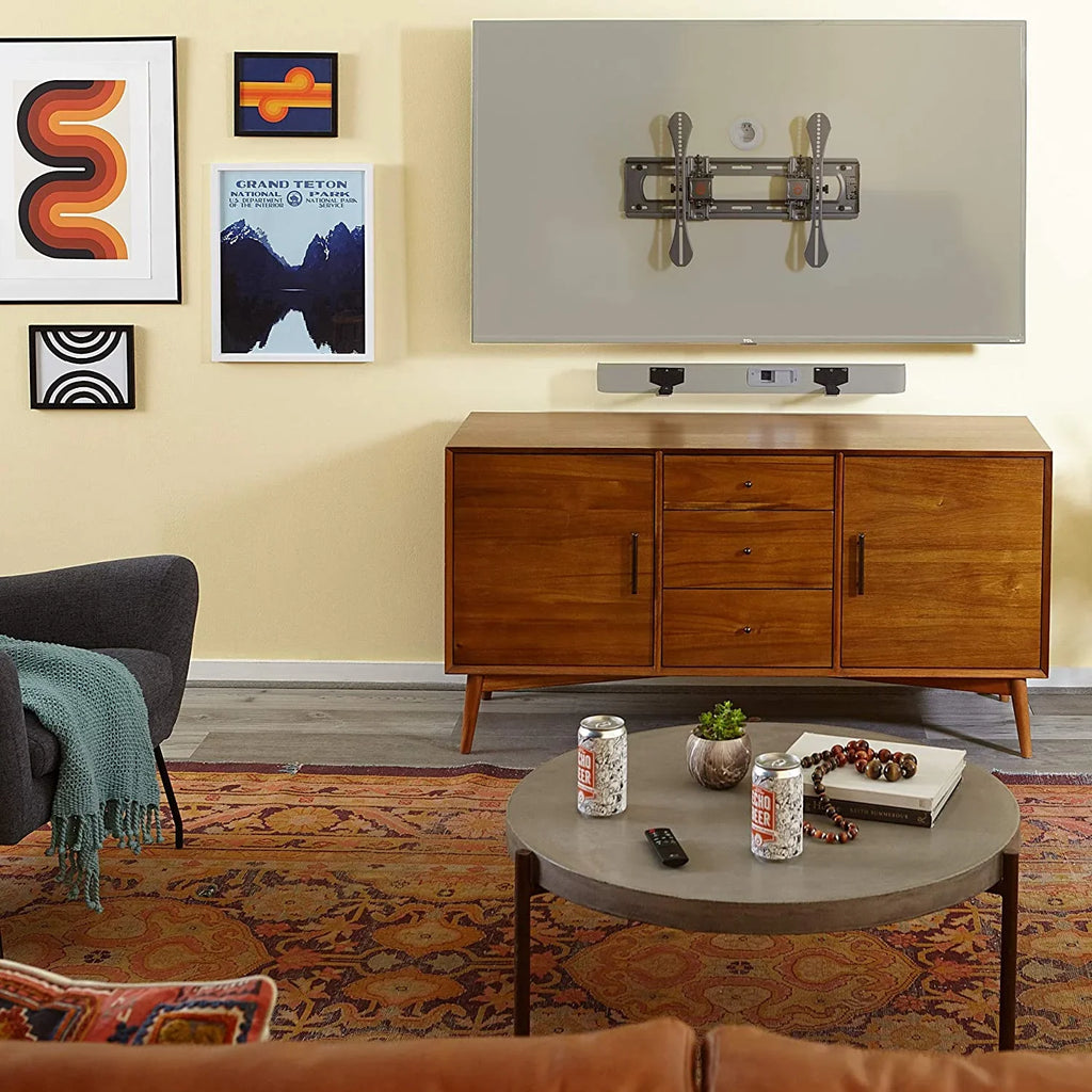 Dolby Roku, Soundbar Mount Bracket Adjustable Works & Wall for More Atmos Universal Soundbars - Including Depth Echogear All with - Vizio, , Soundbars