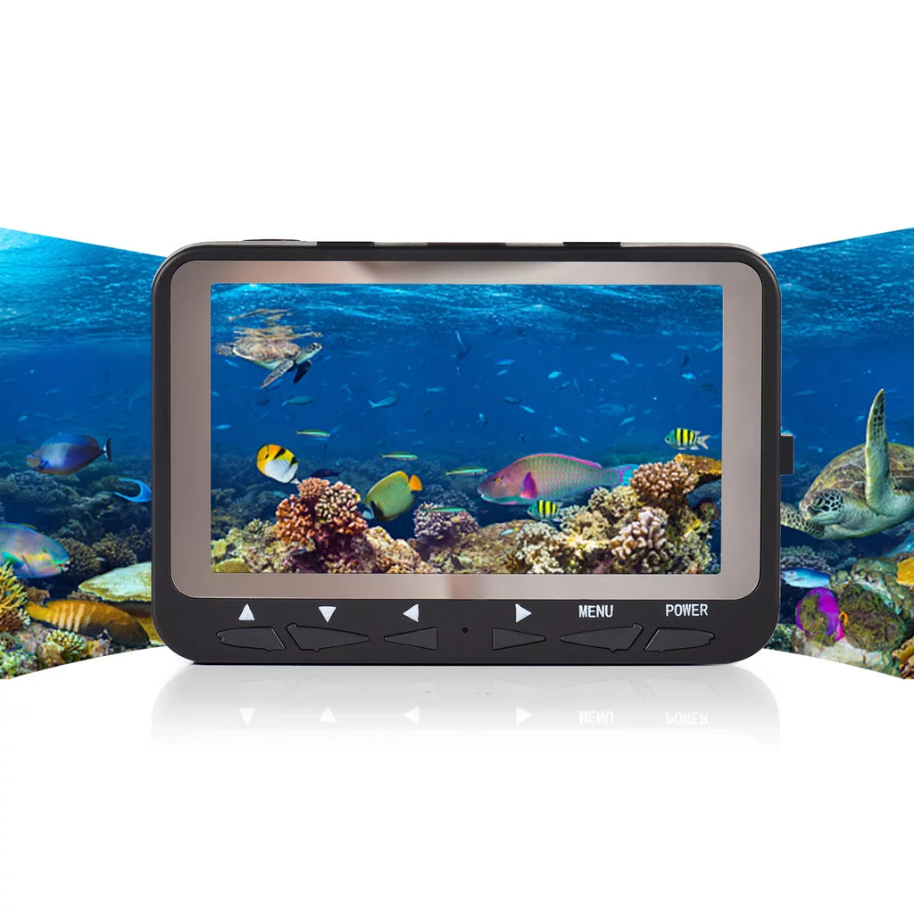 Fishing 15M/30M Fishing Ice Underwater for Vision 1200TVL Camera Fish Camera LCD Boat Night IR 4.3'' 8PCS Dcenta Finder LED