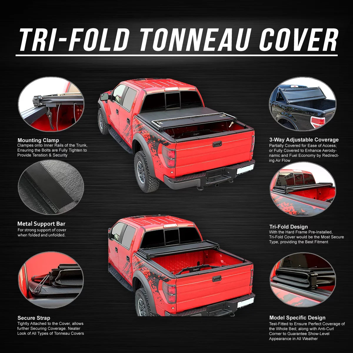 08 -Fold 17 14 Cover 09 Trunk 18 5.5' Tri Bed 16 2021 TTC-TRISOFT-056 11 For 2007 20 Soft DNA Fleetside to Tonneau 10 12 Tundra 19 13 toyota Adjustable 15 Top Motoring