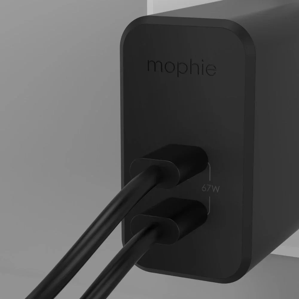 Charger Foldable Note20/10+, - HP More Charger 67W, Pro, Compact Spectre, 3-Port S22/S21, for USB iPad Black 14/13/12 GaN iPhone mophie Galaxy Pro, and Pro/Air, C Fast MacBook Wall Pixel,