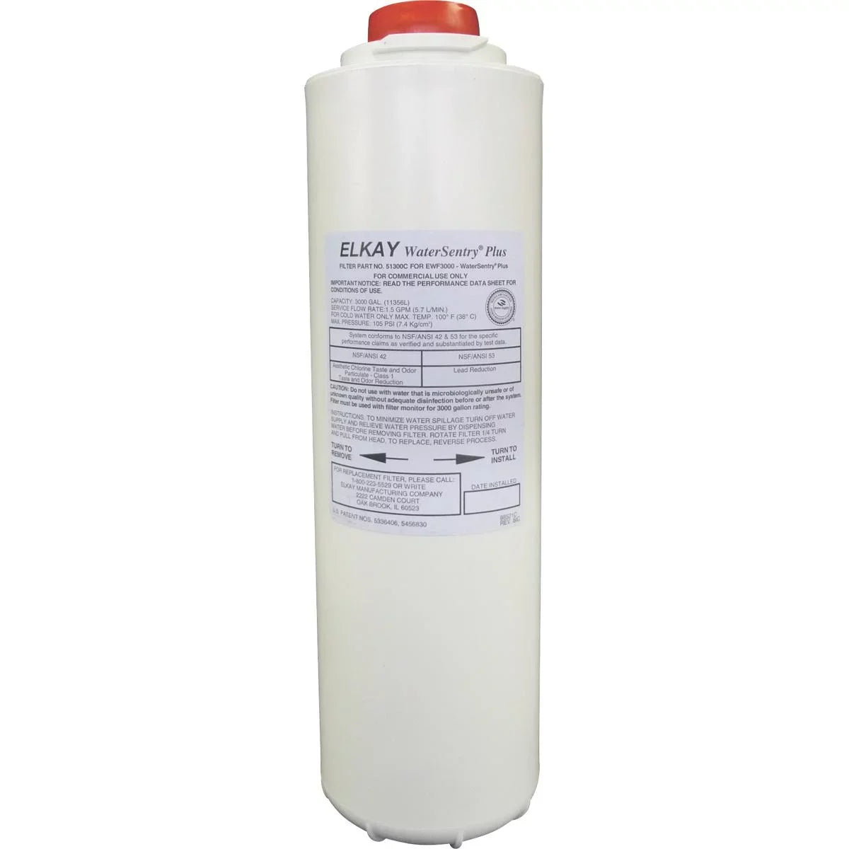 EZH20 Level Elkay Station Bi + Bottle Filling Filter & Fountain Replacement