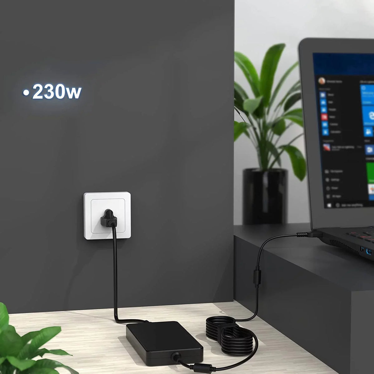 AC Yoga 7 230W All-in-One 7-27ARH6 AIO for ADL230NDC3A Adapter A940 Charger A940-27ICB