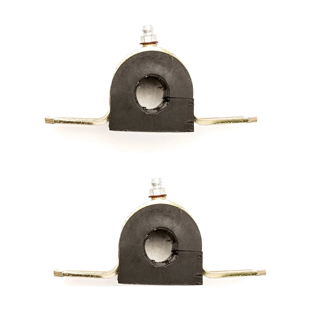 Chevrolet Suspension Poly Bushings End Full Black Front - dimension Set 1964 1958