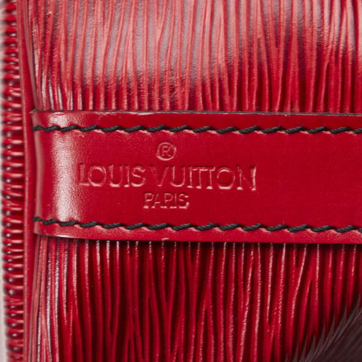 Epi Handbag Castilian Petit One M44107 Shoulder Pre-Owned Ladies (Good) Noe Leather Red Bag