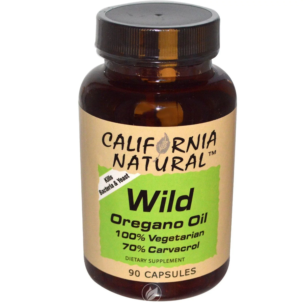 Natural, Oil California of EA 2 1/90 CAP by Wild Pack Oregano