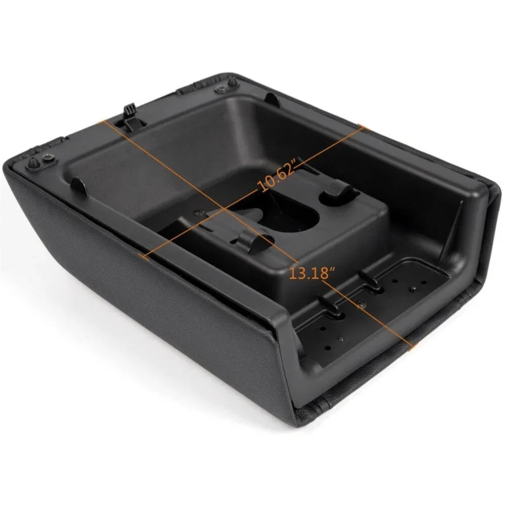 F-150 CONSOLE Teledu BLACK 2004-2008 REST CENTER COVER For ARM PAD LEATHER LID