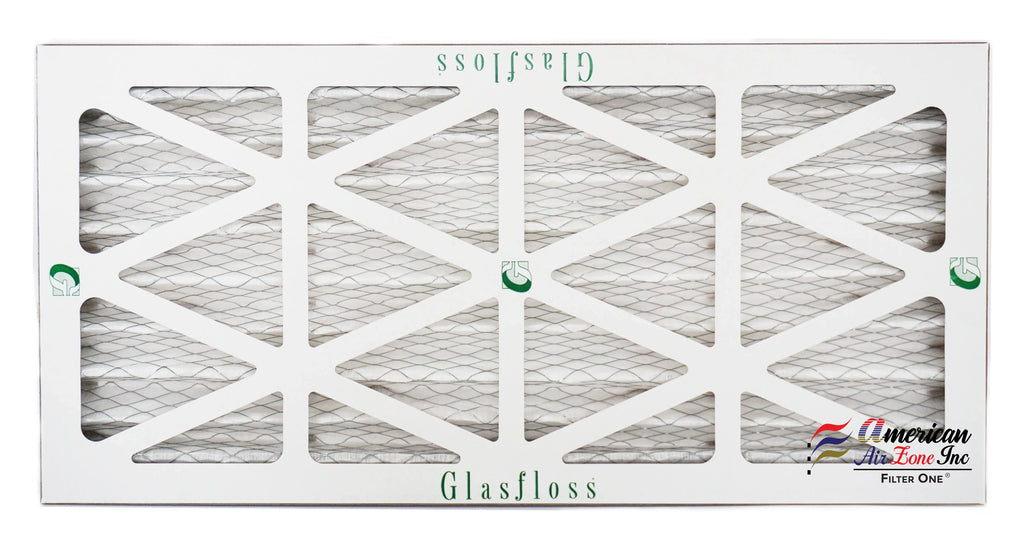 Furnace Made Filter AC - - MERV or Office - 10 - 2" Filter (Pack Filter HVAC The or - In Home Pleated Air USA. - Air 12) 10x24x2 of Glasfloss Air