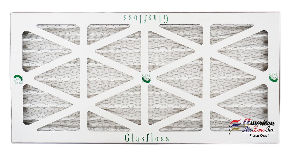 Furnace Made Filter AC - - MERV or Office - 10 - 2" Filter (Pack Filter HVAC The or - In Home Pleated Air USA. - Air 12) 10x24x2 of Glasfloss Air