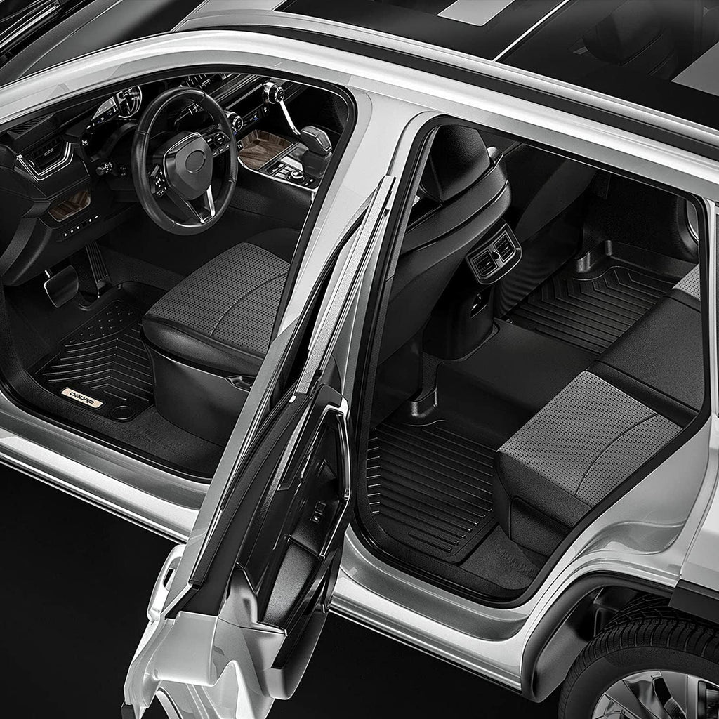 Seat TPE Row Ledkingdomus & Set Forester Front 2 for Rubber Liner Floor 2nd Mats 2019-2024 All-climate 3D Subaru