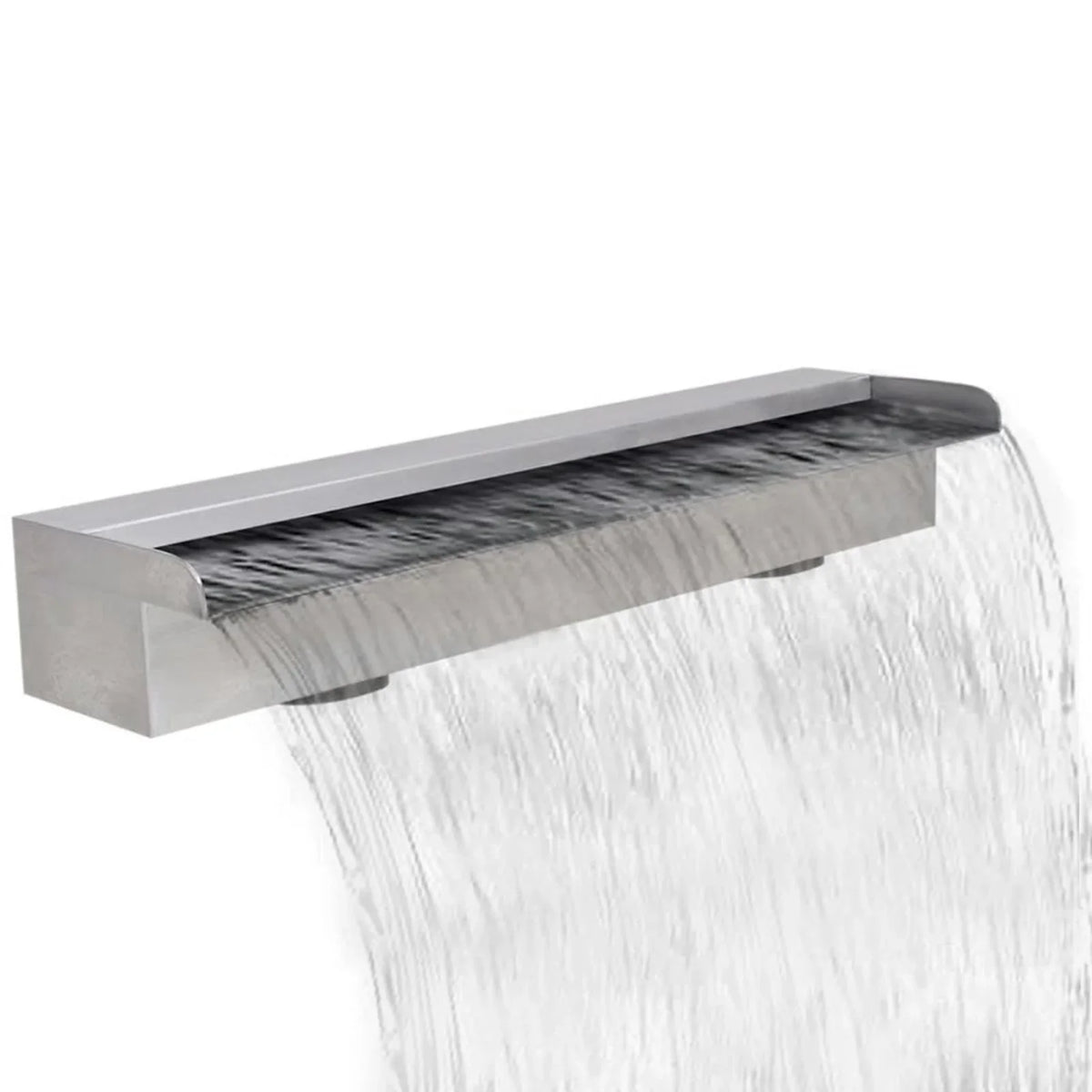 Pool Fountain x H) Steel liquid Dcenta 23.6 Feature Spa x Fountain Garden Inches D Pool (W Spillway x Waterfall Stainless 3.1 x 4.5 Descent