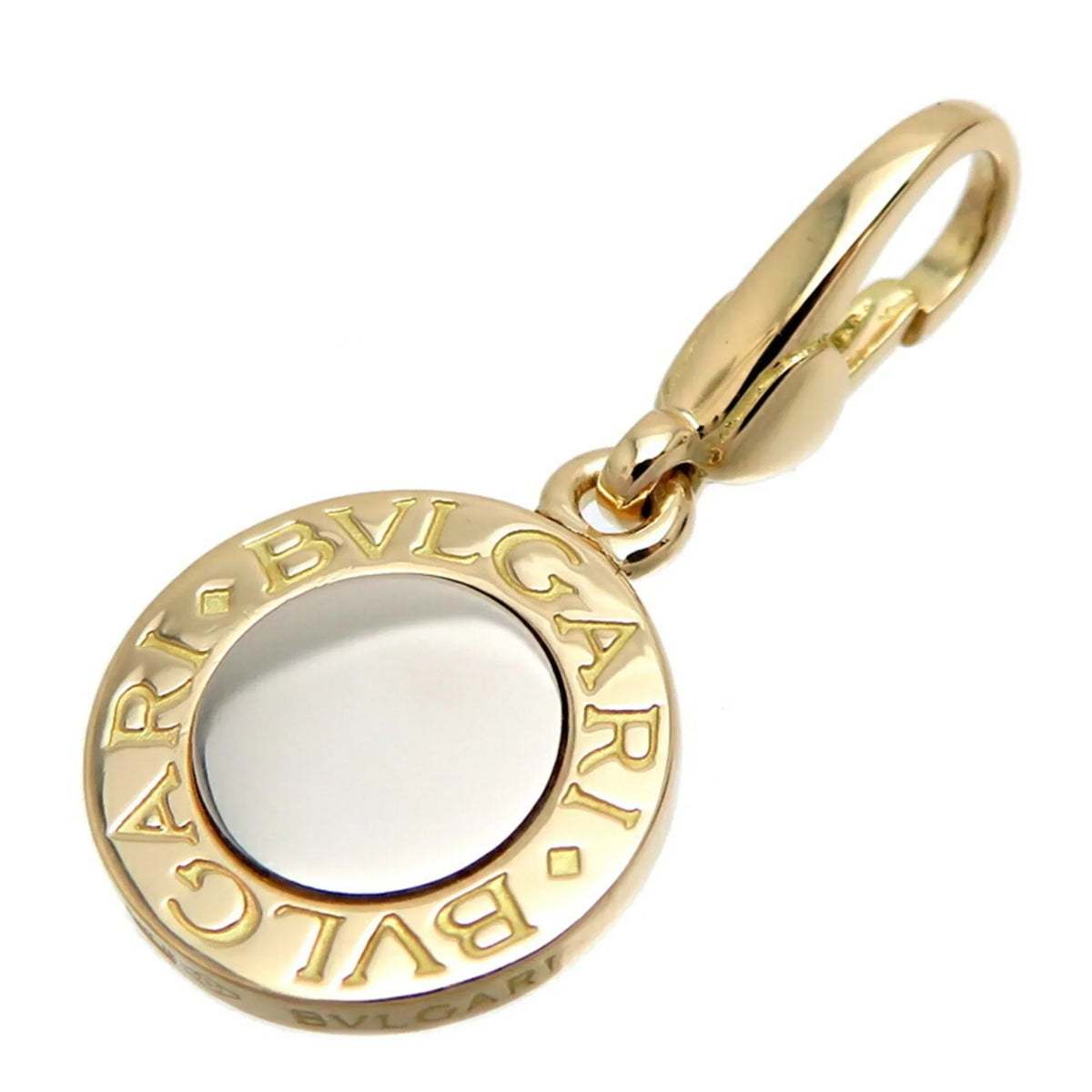 Yellow 750 Gold and Pre-Owned BVLGARI Men's Women's Charm (Good)