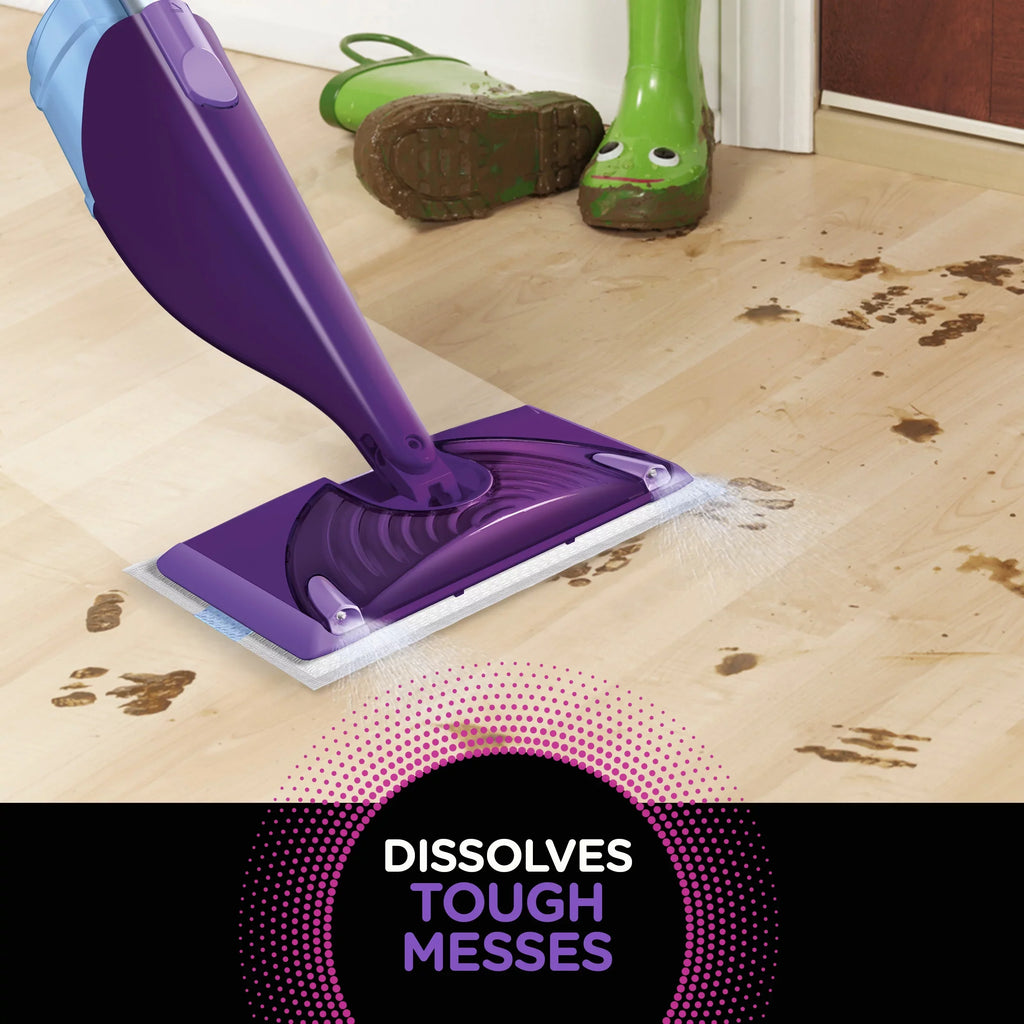 Solution 2 Swiffer Refills, Floor WetJet Ct Cleaner Lemon,