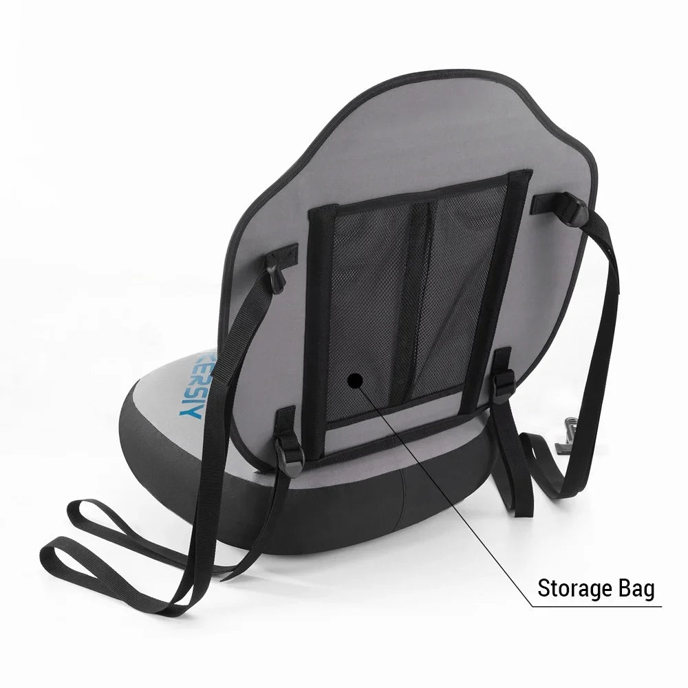 Board Seat Back Detachable Support Kayak Comfortable Kayaking Accessory Adjustable Inflatable Seat with WKERSIY Paddle