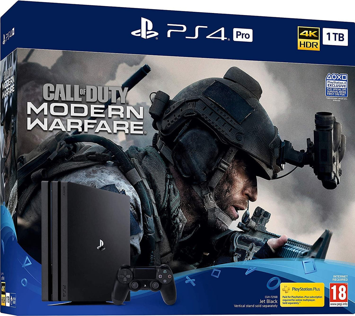 Pro Of Good) For Modern PlayStation Bundle COD Duty: 4 Warfare Call Pre-Owned PS4 PS4 (Refurbished: