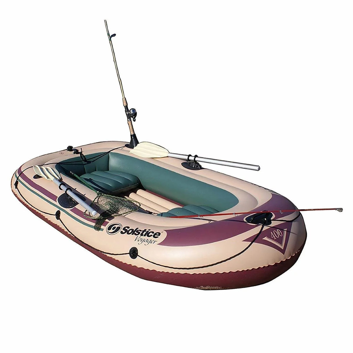 Solstice Person Swimline Raft 4 Leisure 30400 Fishing Voyager Inflatable