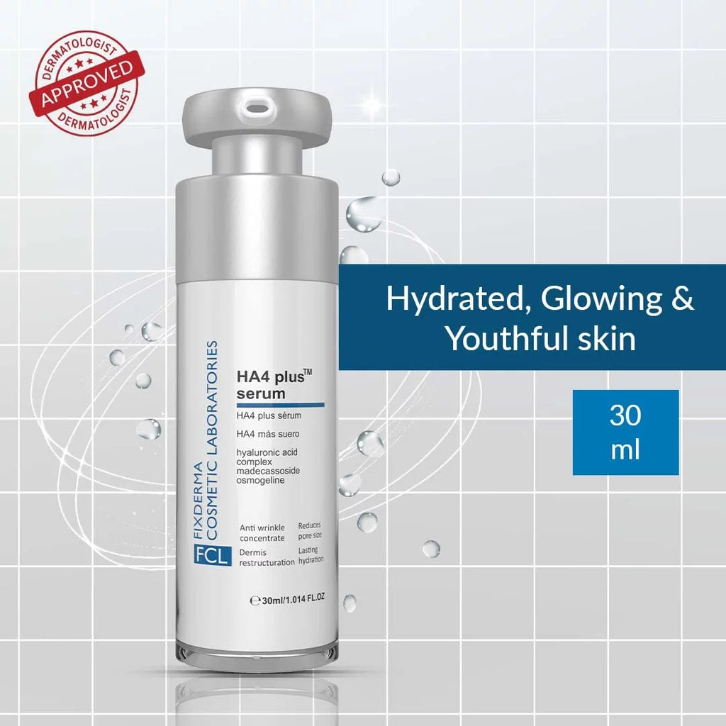 Pores Plus 30Ml Wrinkles, Acid For - Ha4 Reduces For Dry Of The Open Elasticity Serum Laboratories 5% Improves Skin Serum Hyaluronic Fine The Skin, Cosmetic Fixderma And Lines