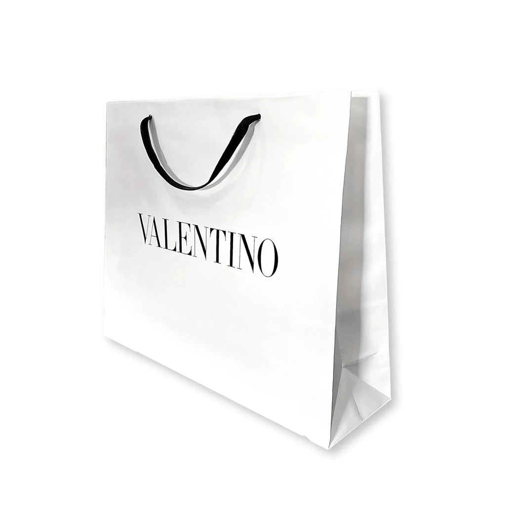 Garavani Medium White Packaging Gift Bag Designer Shopping Valentino