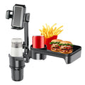 Auto Car Expander Mobile Holder, Back Car Convenient dimension for Travel OWSOO Cup Base, S, Front Organizer, 360° Adjustable Rotation with Multifunctional Phone Seat Holder, Tray,