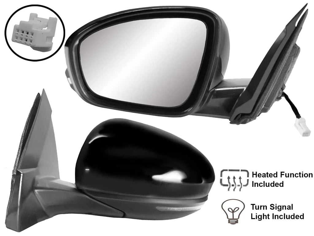Power Light ALTIMA Driver Mirror APA View Left Signal 963026CA0B 963026CA1B No Turn 2020 Heated NI1320312 Camera Replacement NI1320313 Rear 2022 for 2021 Side 2019