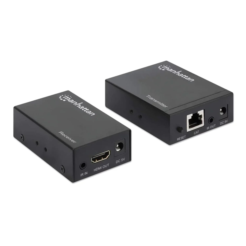 IR 164 support Extender to HDMI Cable and Single Up over Ethernet Cat6 Manhattan ft. Kit with 1080p