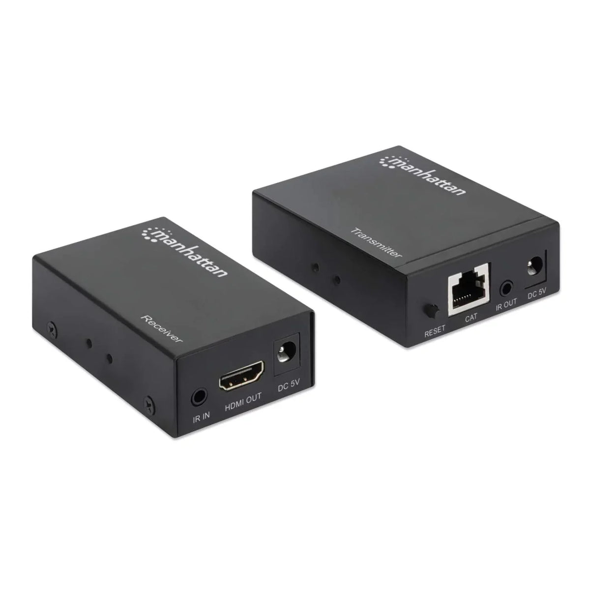 IR 164 support Extender to HDMI Cable and Single Up over Ethernet Cat6 Manhattan ft. Kit with 1080p