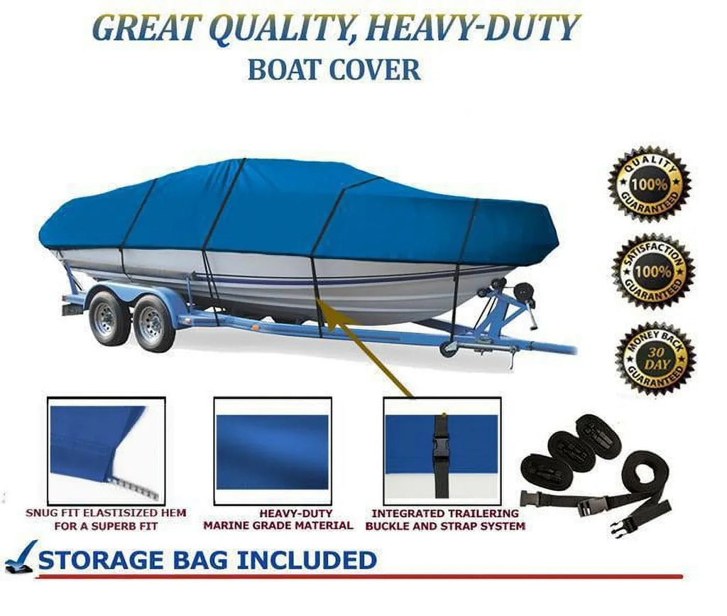 2008 BLUE, 230 Bow 2009 COVER BOAT grade 2007 Sea 2010 2005 for Rider -2003 1994 2004 GREAT Compatible 2006 Ray