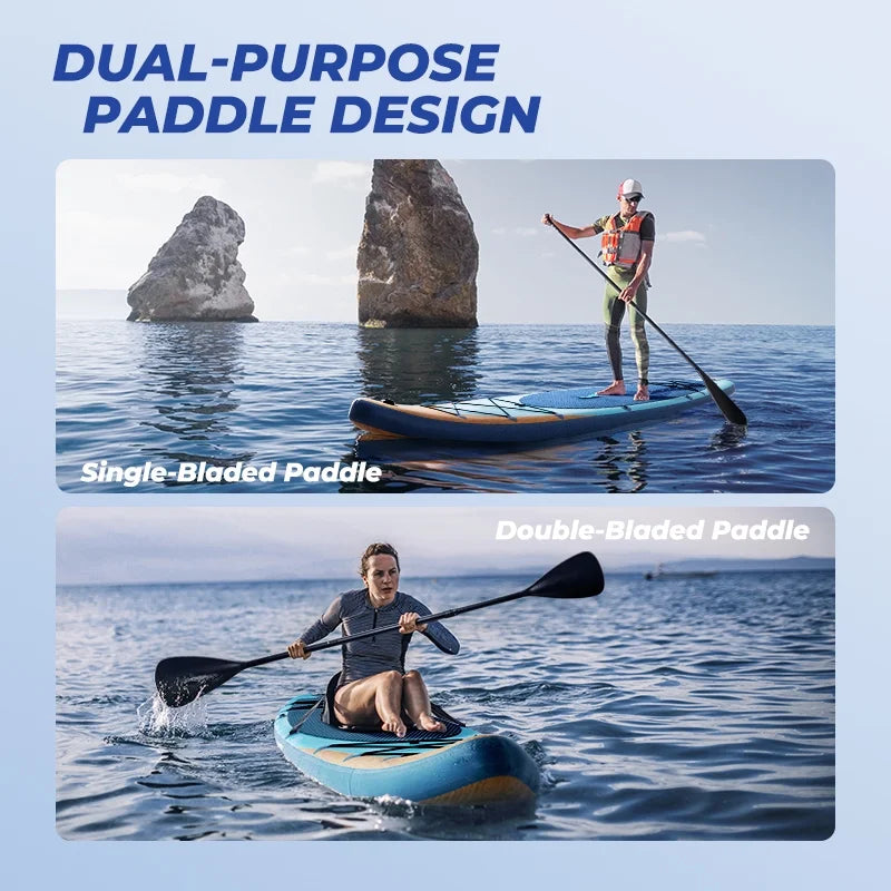 Inflatable with Pump, Premium (12' Paddle Air Fin, x ft 12 32'' 6'') ELECTRONIC x Leash, SUP KLOKICK