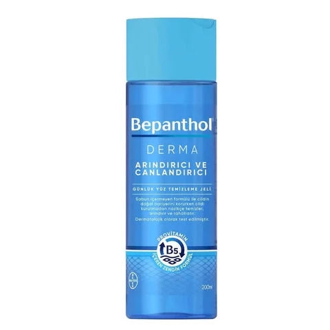 Gel Bepanthol Derma Purification Cleaning and Facial 200ml Revitalizing