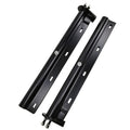 Holder Black 30" Loaded Trucks Straight Set Mud Spring 1-1/8" Hanger Length Semi Spacing Bolt Flap Mudflap POWERWORKS Bracket for