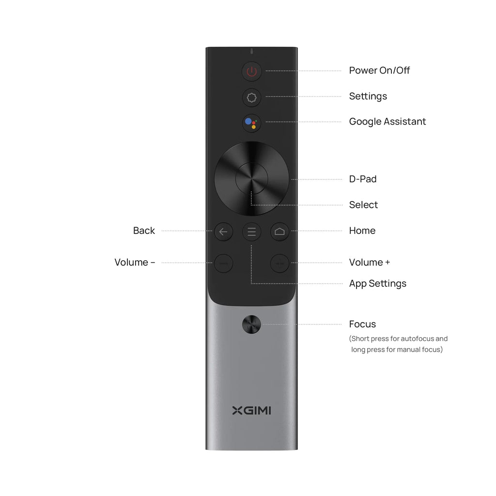 Harman Speakers, Throw Android Short Ultra 4K TV Laser AURA OS XGIMI with Projector Kardon