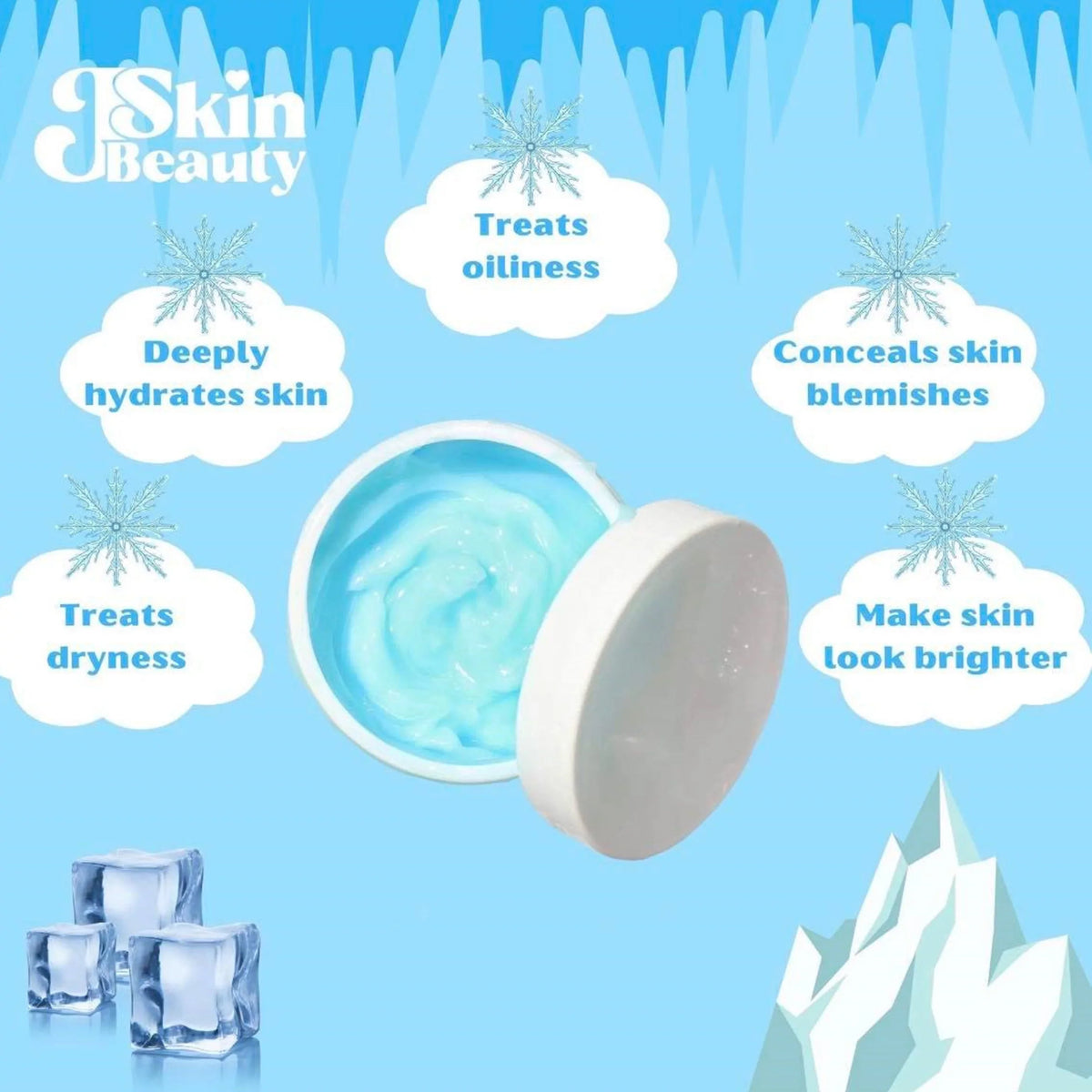 liquid Skin Cube Hydra Mask Beauty Sleeping Ice Moist Hydra Soap & Ice J