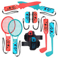 Switch Tennis for Sports, Kit Accessories 10 etc HOH in Bundle with Family Rackets,Sword Accessories Clubs 1 Grips,Golf